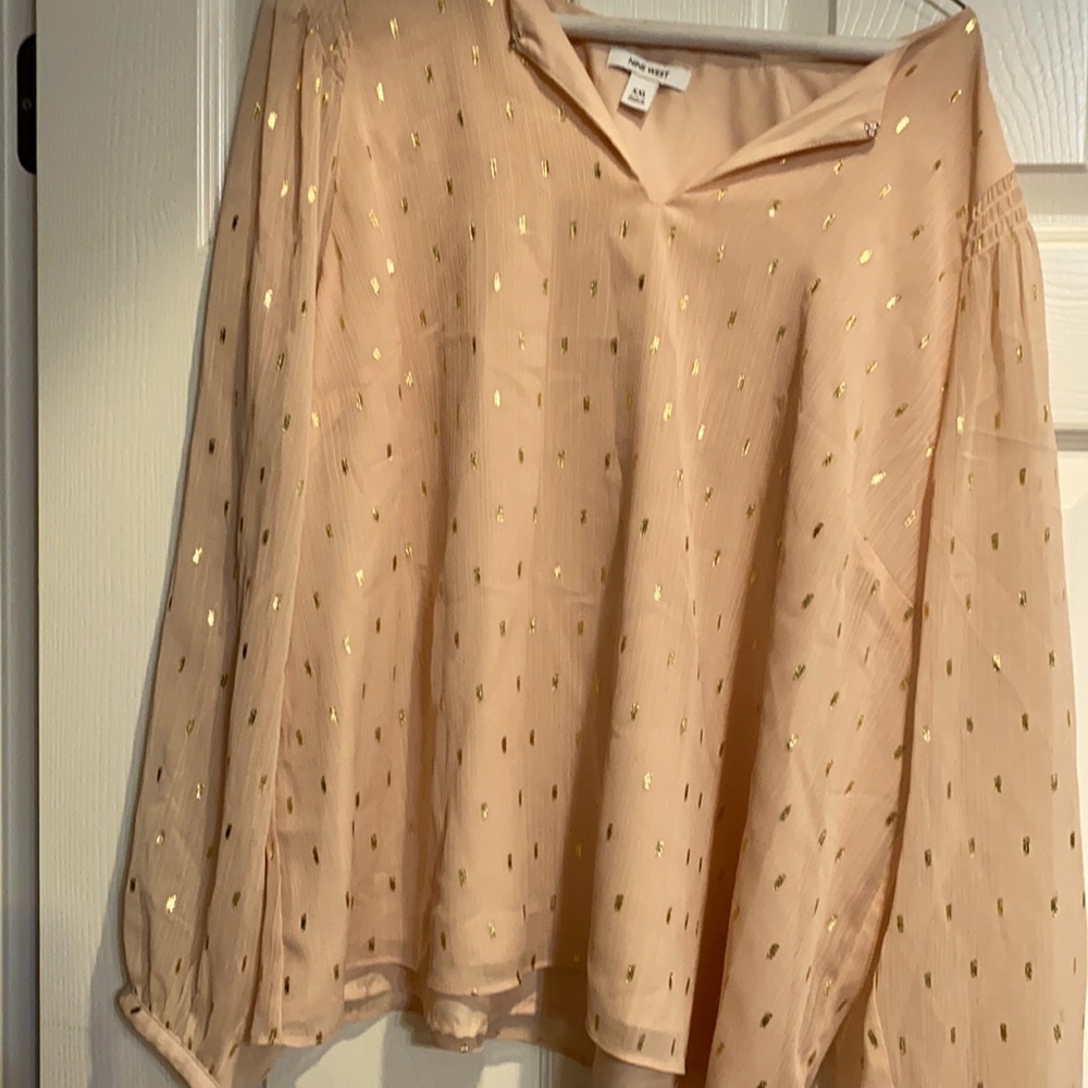 Nine West top size XXL long sleeve